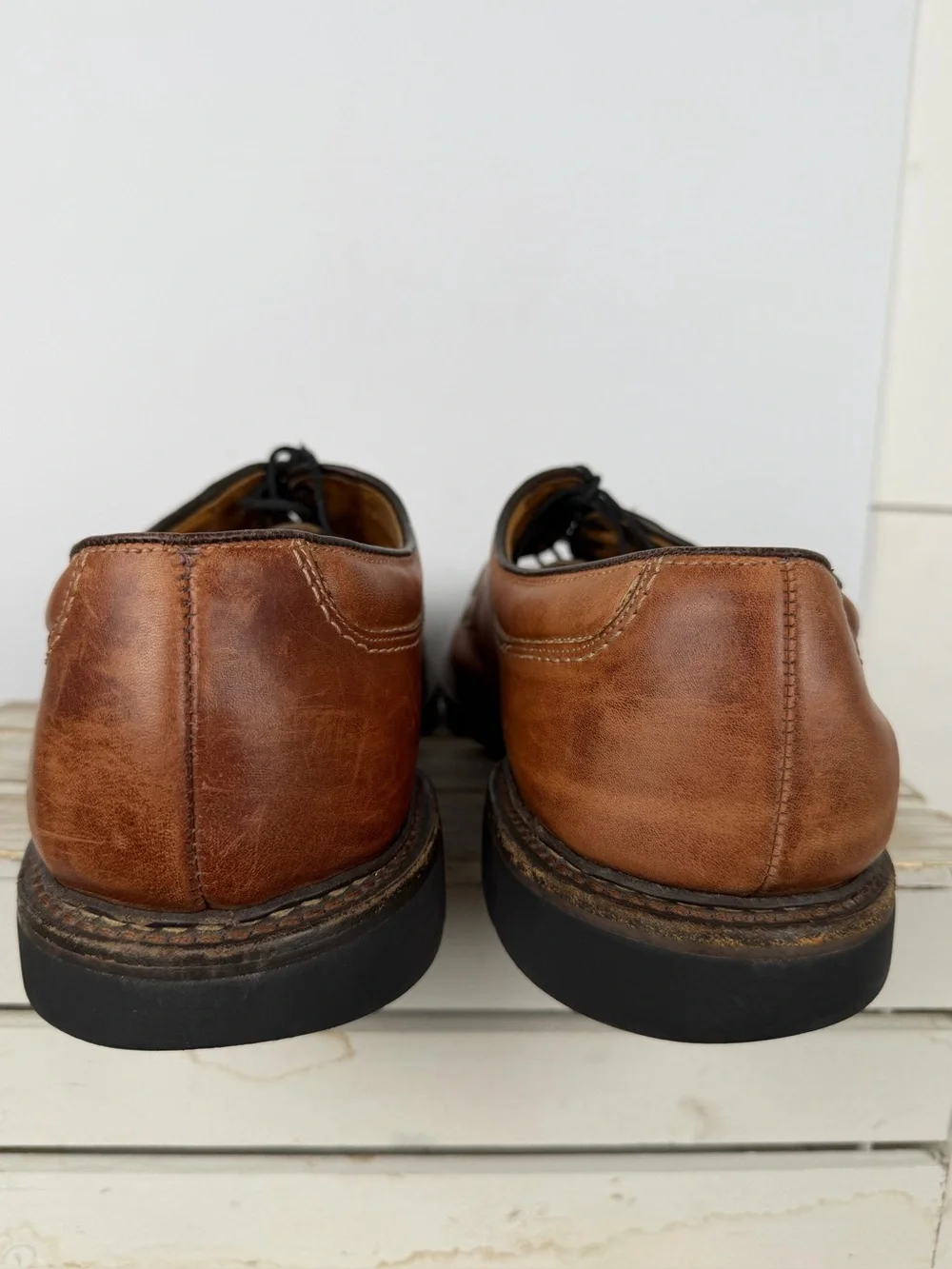 Allen Edmonds Wilbert comfort shoes in brown leather Men’s size 14D